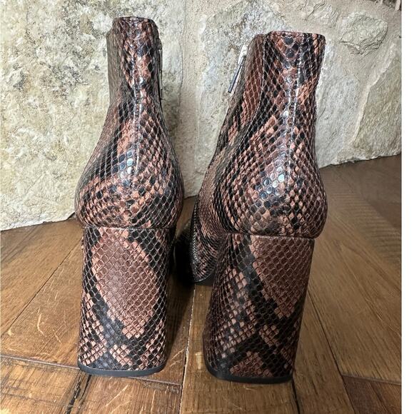 Steve Madden Faux Snakeskin ankle boots - Picture 3 of 5